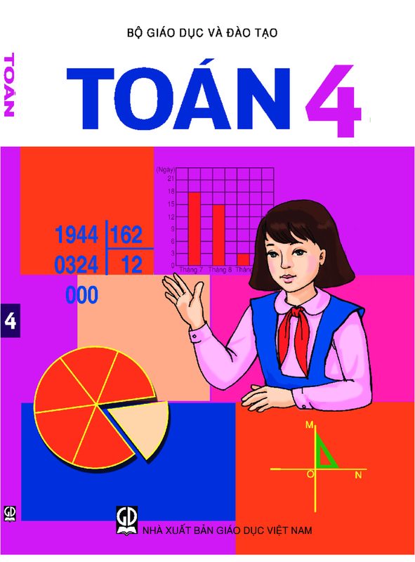 Sách toán 4