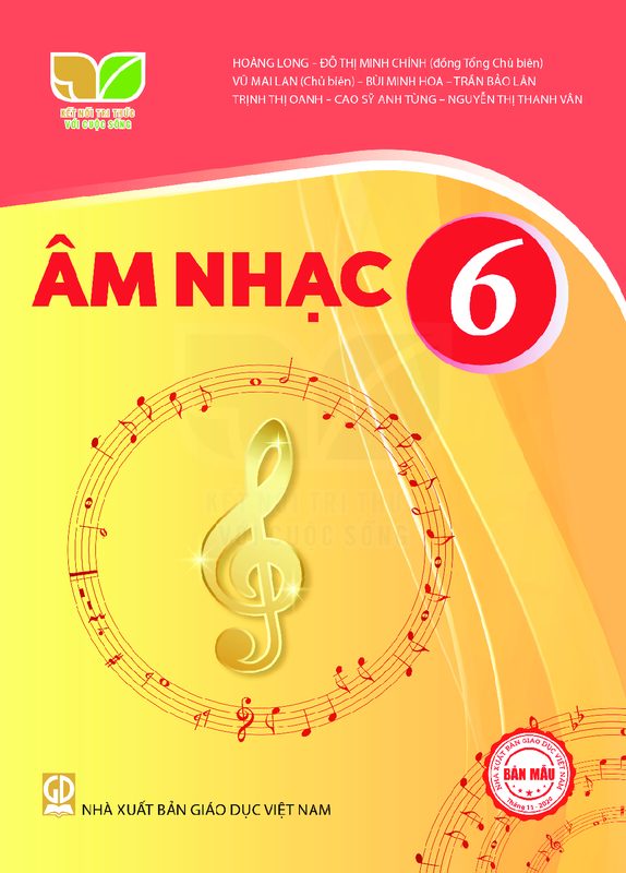 SGK Âm nhạc 6 - Kết Nối Tri Thức