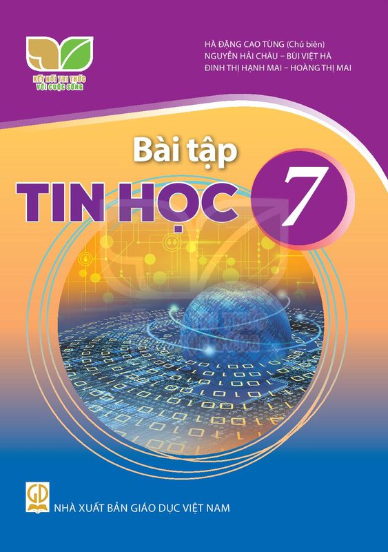 SBT Tin học 7 - Kết Nối Tri Thức