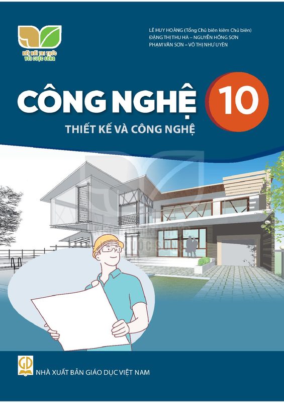SGK Công nghệ 10 – Thiết kế và công nghệ - Kết Nối Tri Thức