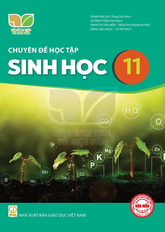 Chuyên đề Sinh học 11 - Kết Nối Tri Thức