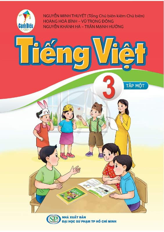 SGK Tiếng Việt 3 Tập 1 - Cánh Diều