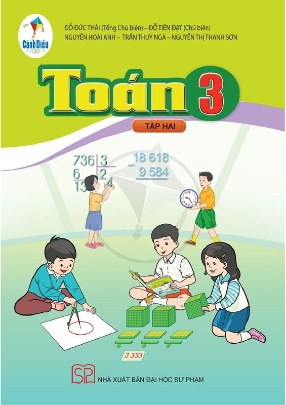 SGK Toán 3 Tập 2 - Cánh Diều