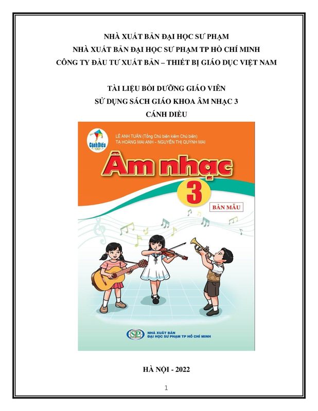 BDGV Âm nhạc 3 - Cánh Diều