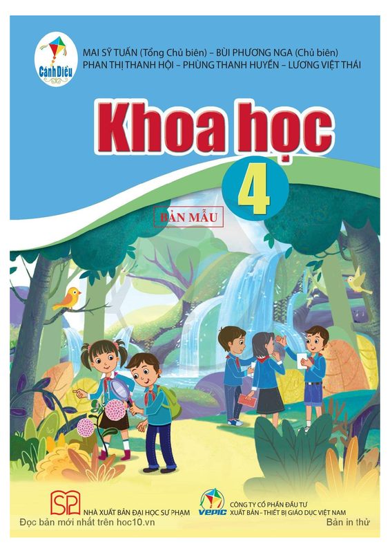SGK Khoa học 4 - Cánh Diều