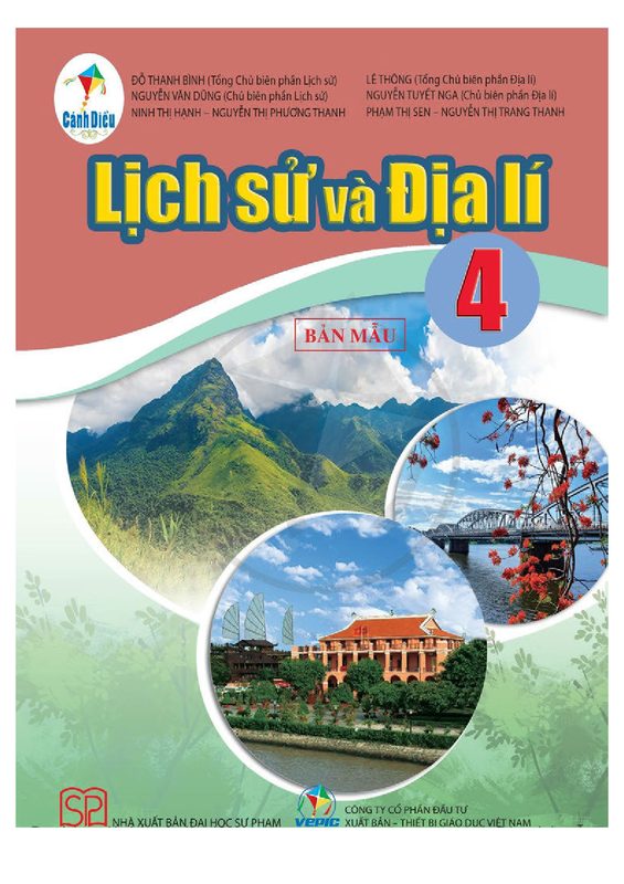 SGK Lịch sử và Địa lí 4 - Cánh Diều
