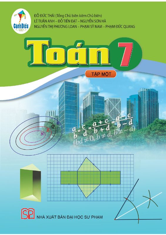 SGK Toán 7 Tập 1 - Cánh Diều
