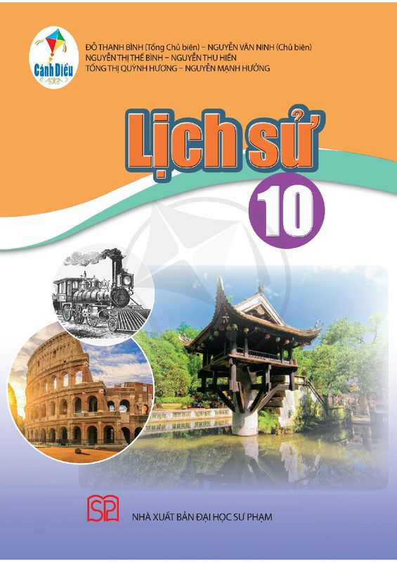 SGK Lịch sử 10 - Cánh Diều