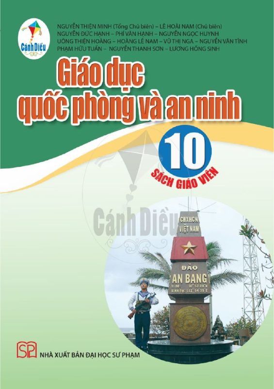 SGV Giáo dục quốc phòng và an ninh 10 - Cánh Diều