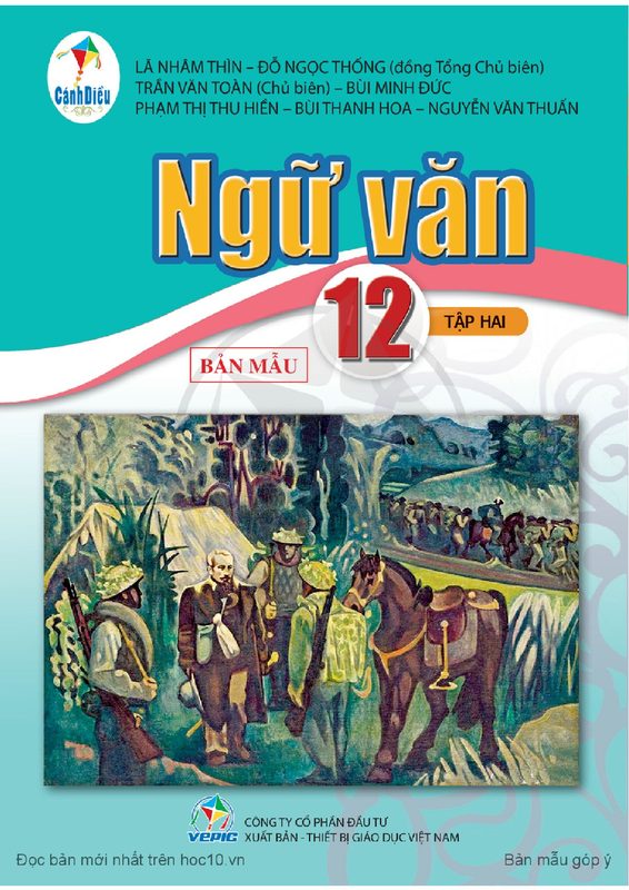 SGK Ngữ văn 12 Tập 2 - Cánh Diều