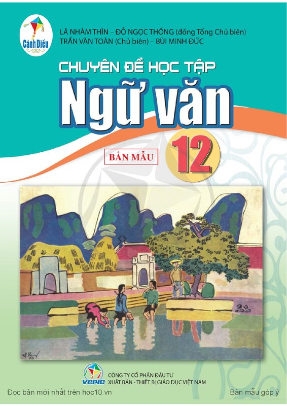 SGK Chuyên đề học tập Ngữ văn 12 - Cánh Diều