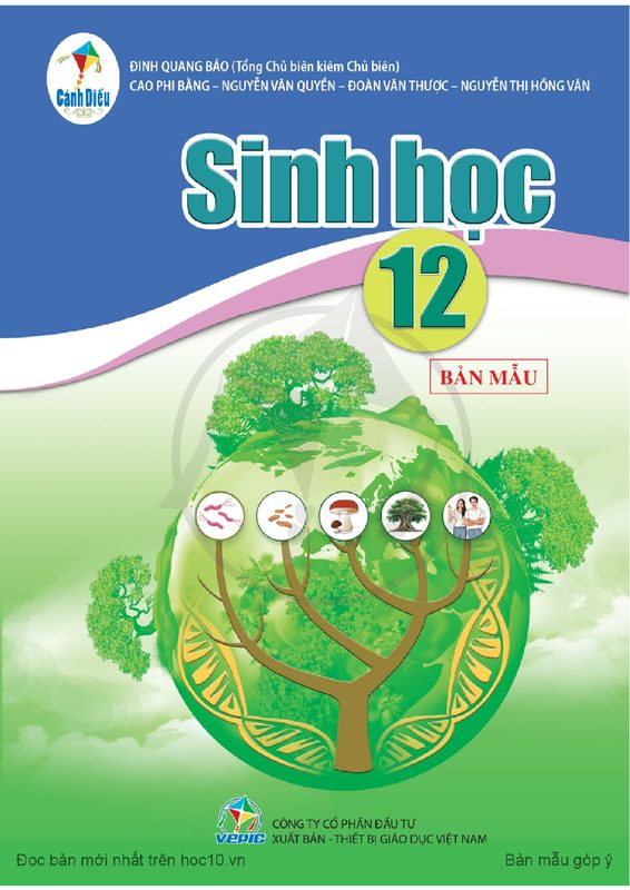 SGK Sinh học 12 - Cánh Diều
