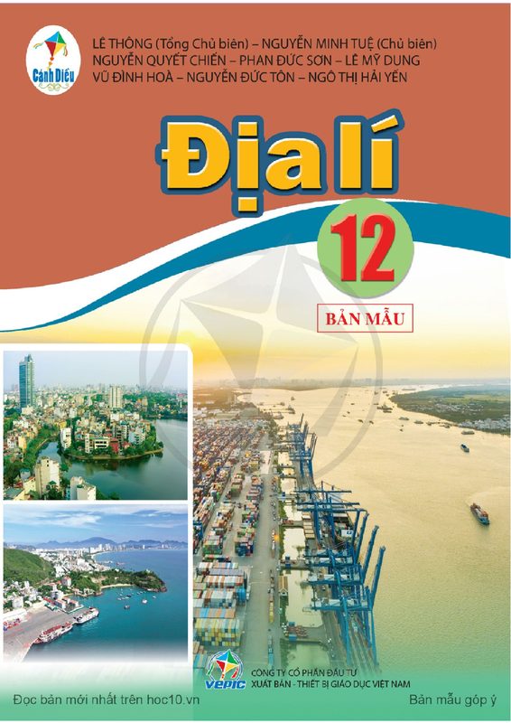 SGK Địa lí 12 - Cánh Diều