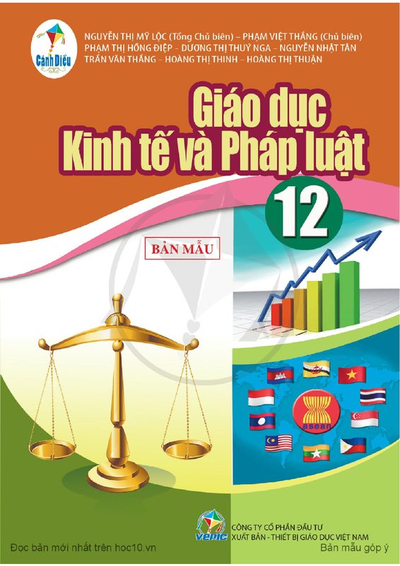 SGK Giáo dục KT&PL 12 - Cánh Diều