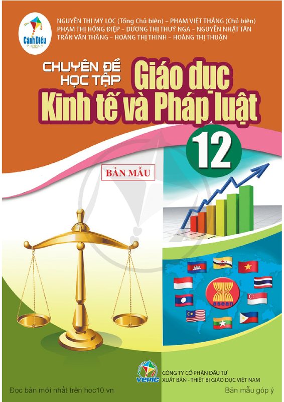 SGK Chuyên đề Giáo dục KT&PL 12 - Cánh Diều