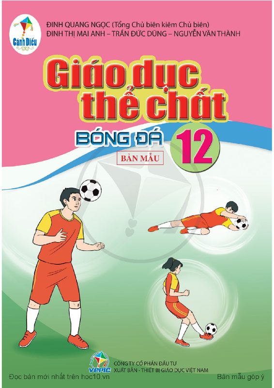 SGK GDTC 12 – Bóng đá - Cánh Diều
