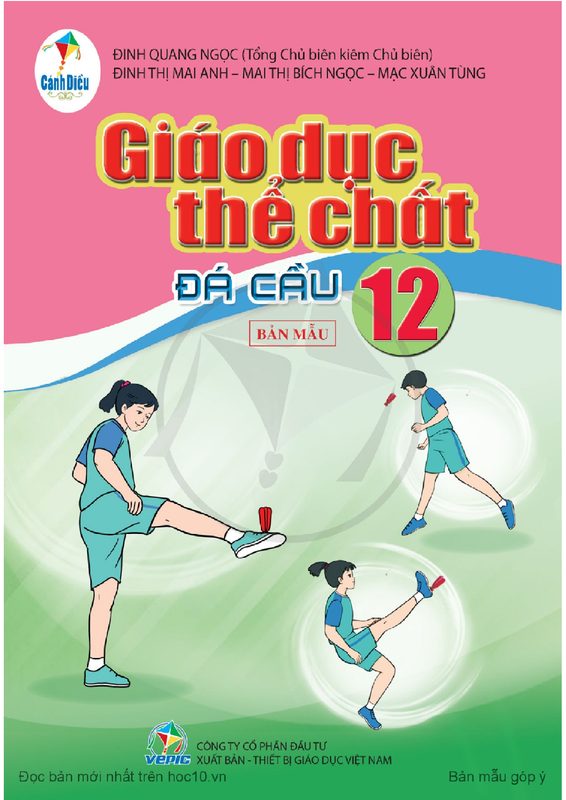 SGK GDTC 12 – Đá cầu - Cánh Diều