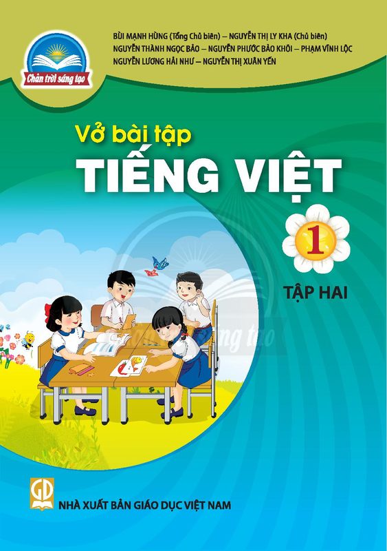 SBT Tiếng Việt 1 Tập 2 - Trân trời sáng tạo