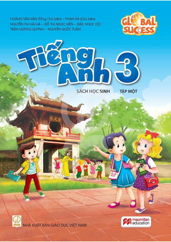 SGK Tiếng Anh 3 Tập 1 - Kết Nối Tri Thức