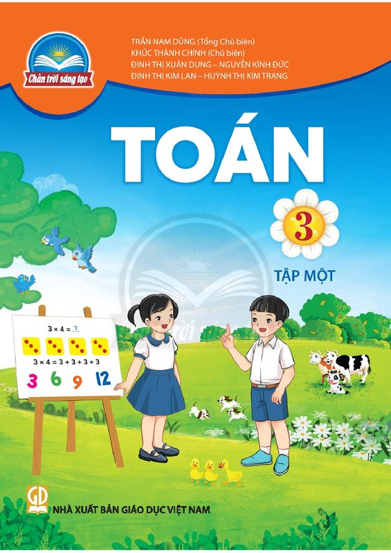 SGK Toán 3 Tập 1 - Trân trời sáng tạo