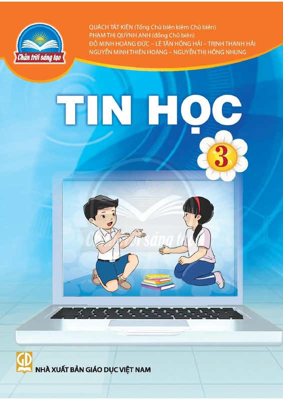 SGK Tin học 3 - Trân trời sáng tạo