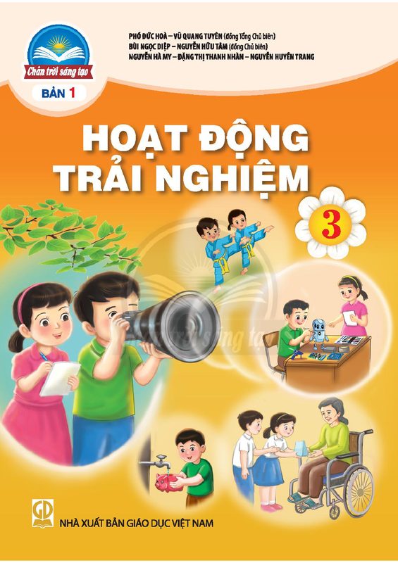 SGK Hoạt động trải nghiệm 3 - Trân trời sáng tạo