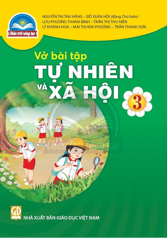 SBT Tự nhiên và Xã hội 3 - Trân trời sáng tạo