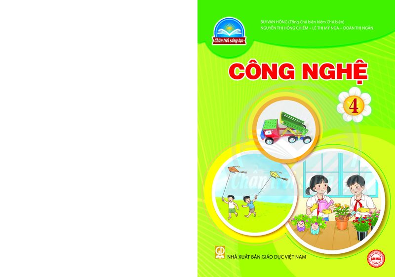 SGK Công nghệ 4 - Trân trời sáng tạo