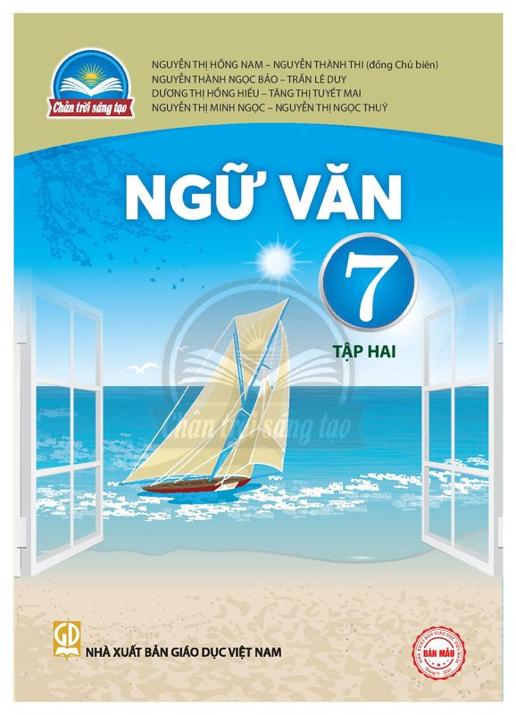 SGK Ngữ văn 7 Tập 2 - Trân trời sáng tạo