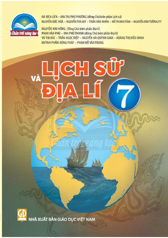 SGK Lịch sử và Địa lí 7 - Trân trời sáng tạo