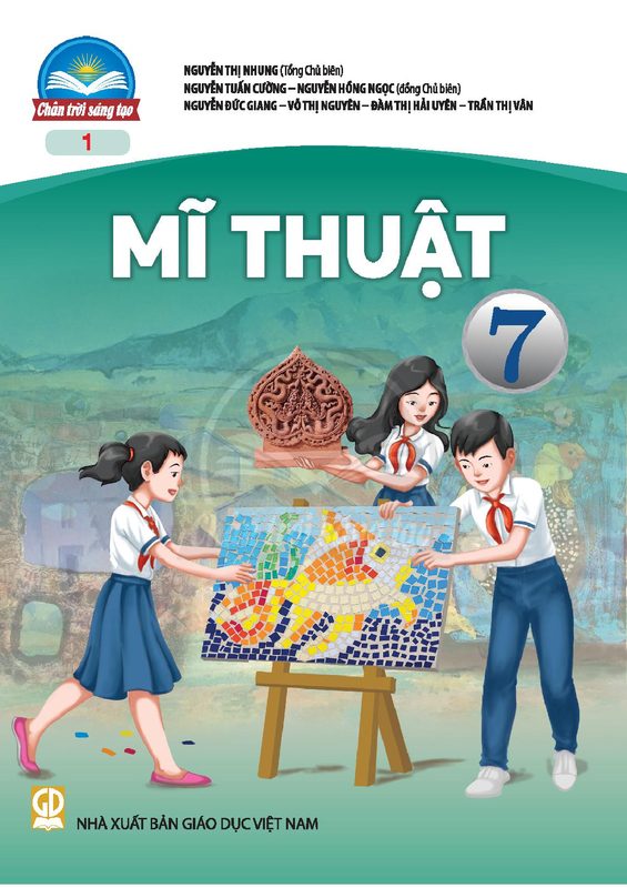 SGK Mĩ thuật 7 Bản 1 - Trân trời sáng tạo