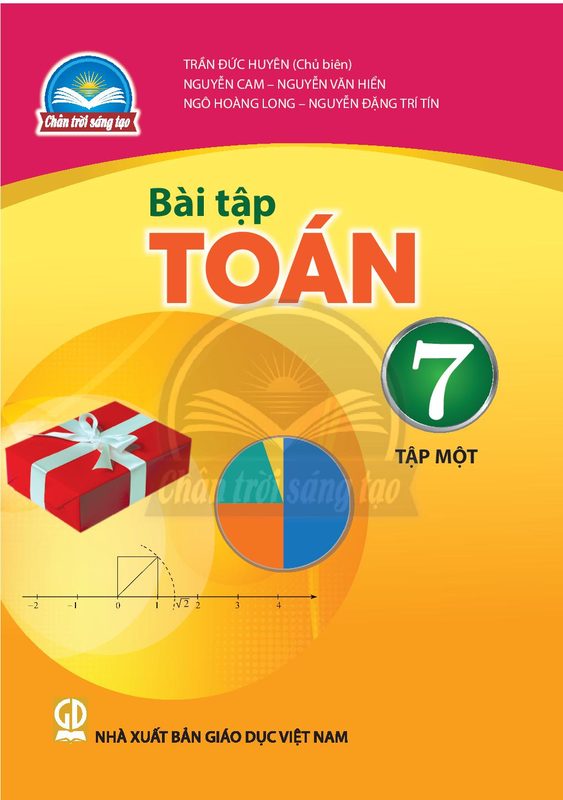SBT Toán 7 Tập 1 - Trân trời sáng tạo