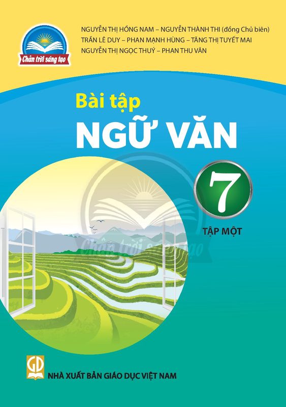 SBT Ngữ văn 7 Tập 1 - Trân trời sáng tạo