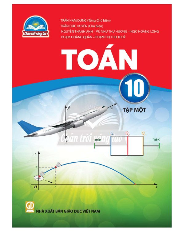 SGK Toán 10 Tập 1 - Trân trời sáng tạo