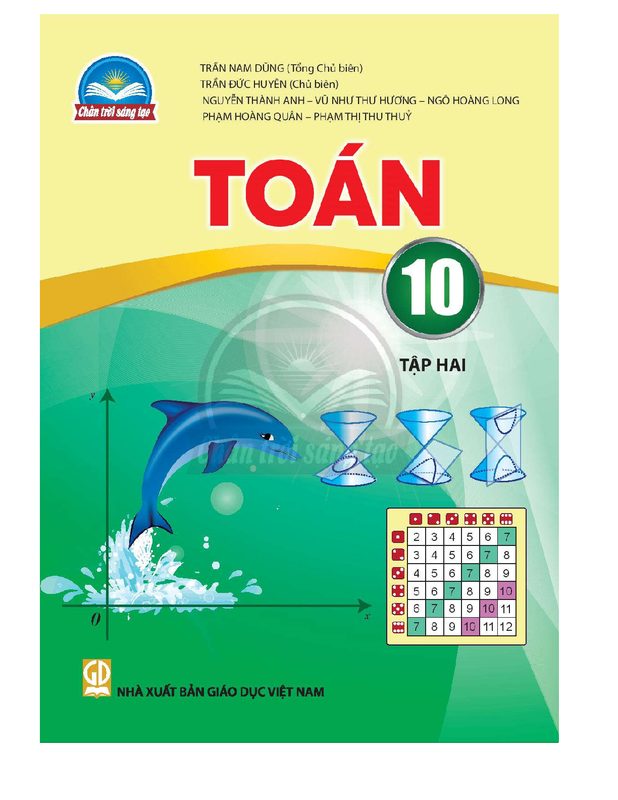 SGK Toán 10 Tập 2 - Trân trời sáng tạo