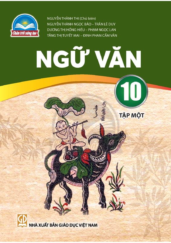 SGK Ngữ văn 10 Tập 1 - Trân trời sáng tạo