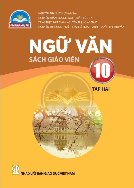SGV Ngữ văn 10 Tập 2 - Trân trời sáng tạo