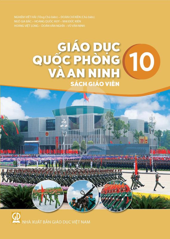 SGV Giáo dục QP&AN 10 - Trân trời sáng tạo