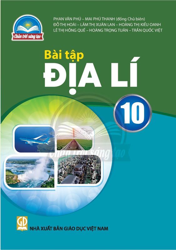 SBT Địa lí 10 - Trân trời sáng tạo