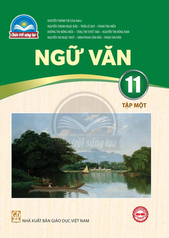 SGK Ngữ văn 11 Tập 1 - Trân trời sáng tạo