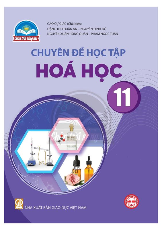 Chuyên đề Hóa học 11 - Trân trời sáng tạo