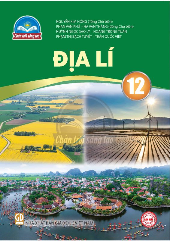 SGK Địa lí 12 - Trân trời sáng tạo